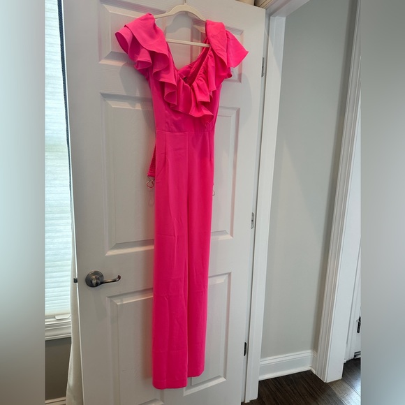 NWT Lilly Pulitzer Pink Jumpsuit Size 6